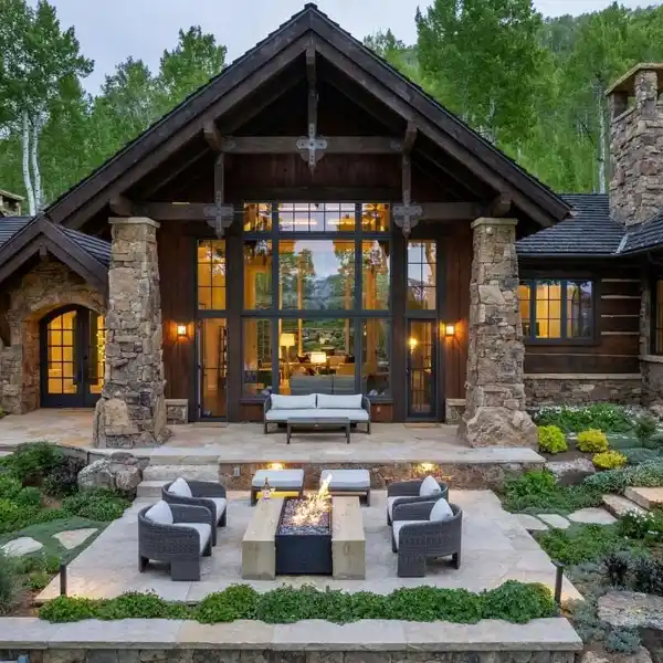 SOPHISTICATED AND INVITING MOUNTAIN ESTATE