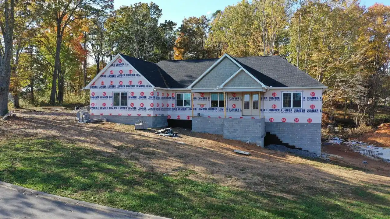 New Home on a Beautiful Corner Lot