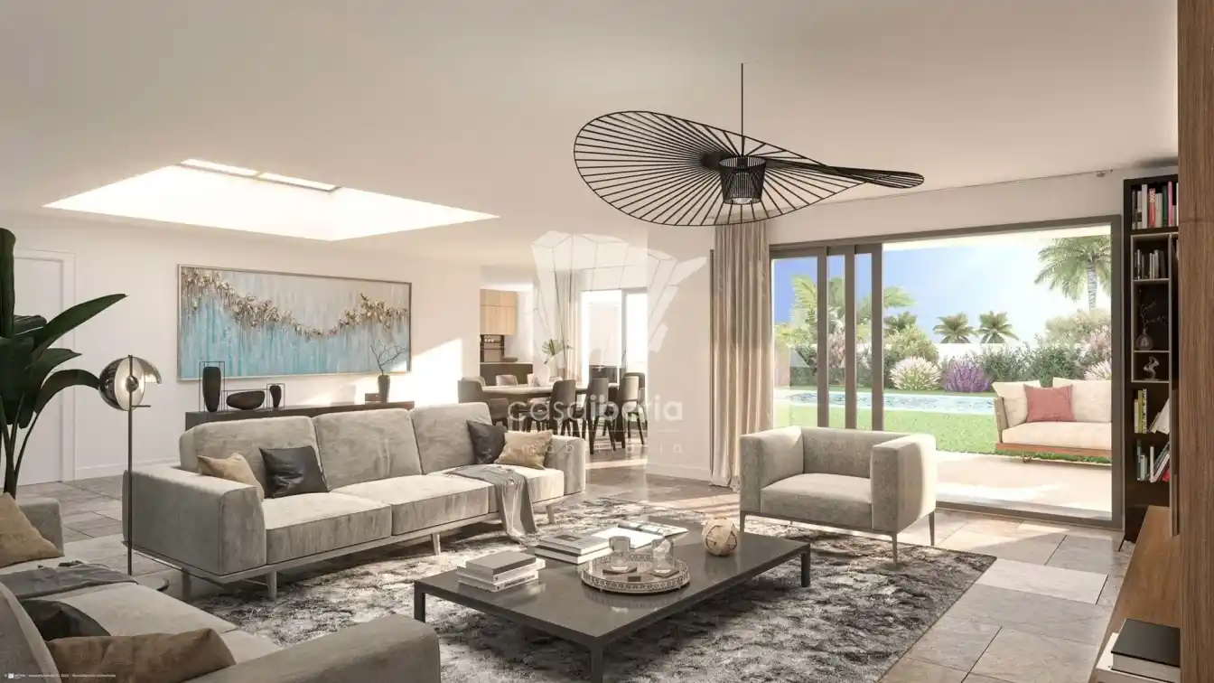 Stylish 3-bed Villa with Custom Interiors