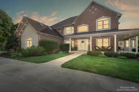 Custom Built Brick and Stone Home