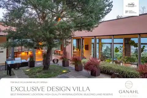 Exclusive Design Villa in a Prime Location with Additional Building Land