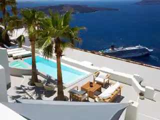Three Bedroom Santorini Luxury Villa