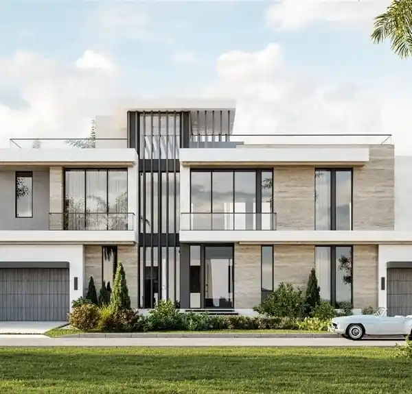 NEW COASTAL MODERN DEEPWATER ESTATE