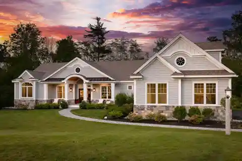Modern Custom Home on 2.4 Private Acres