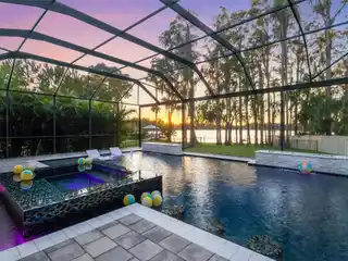 Lakefront Luxury with Resort-Style Pool and Sunset Views