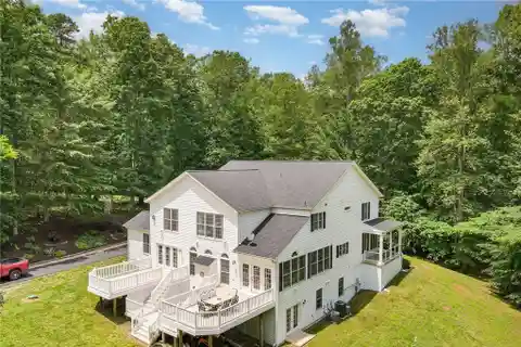Elegant 11+ Acre Retreat with Spacious Deck