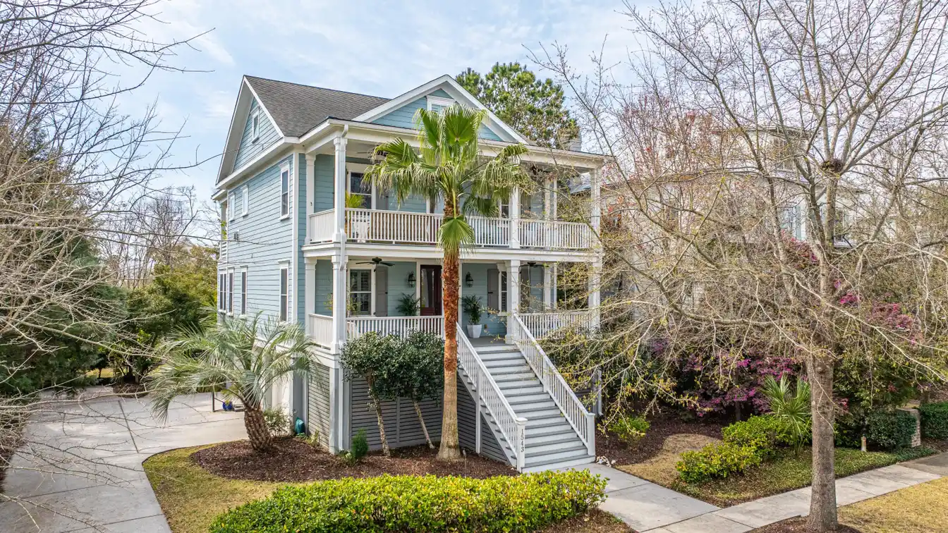 Custom Home on a Marsh Lot in Smythe Park