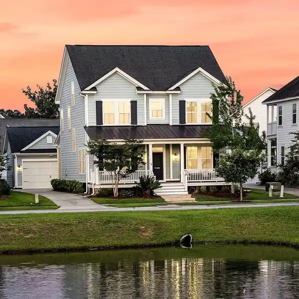 ATTRACTIVE HOME WITH POND VIEWS