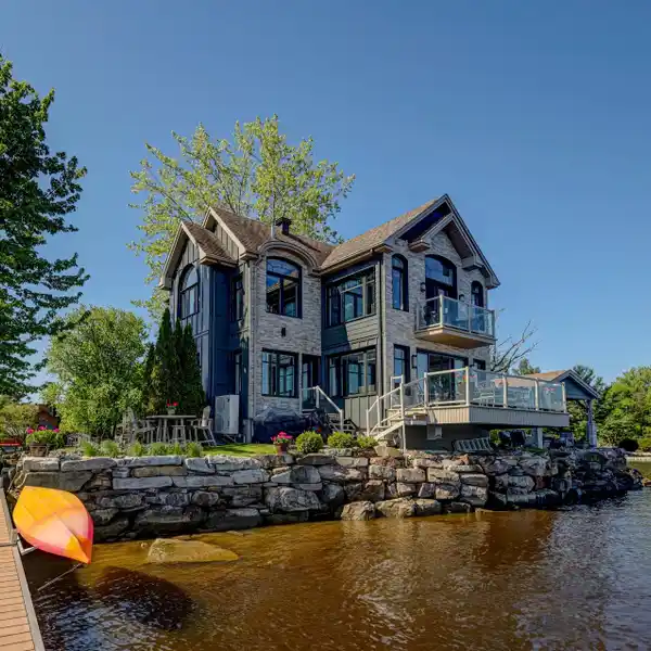 UNPARALLELED WATERFRONT LIVING ON A PRIVATE PENINSULA