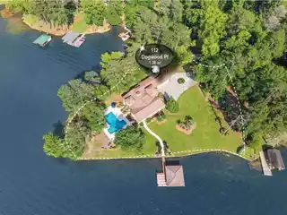 Mediterranean-Inspired Lakefront Retreat