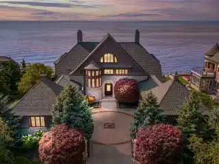 One-of-a-kind Residence in Private Enclave on Lake Erie