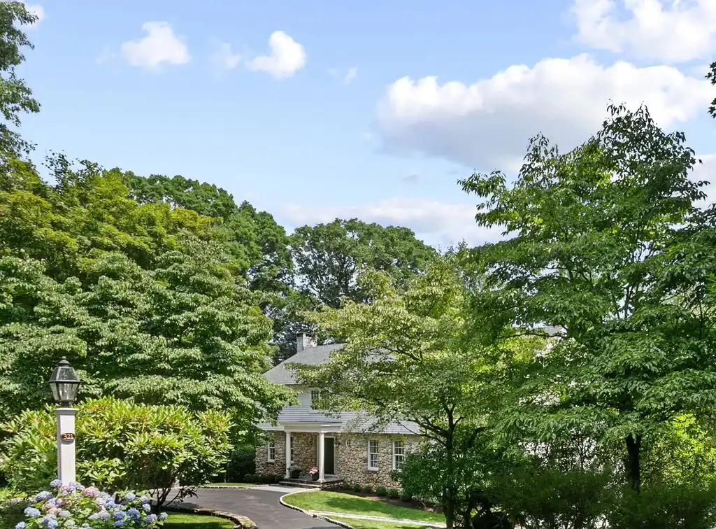 Pristine Stone and Shingle Colonial Home on Two Acres