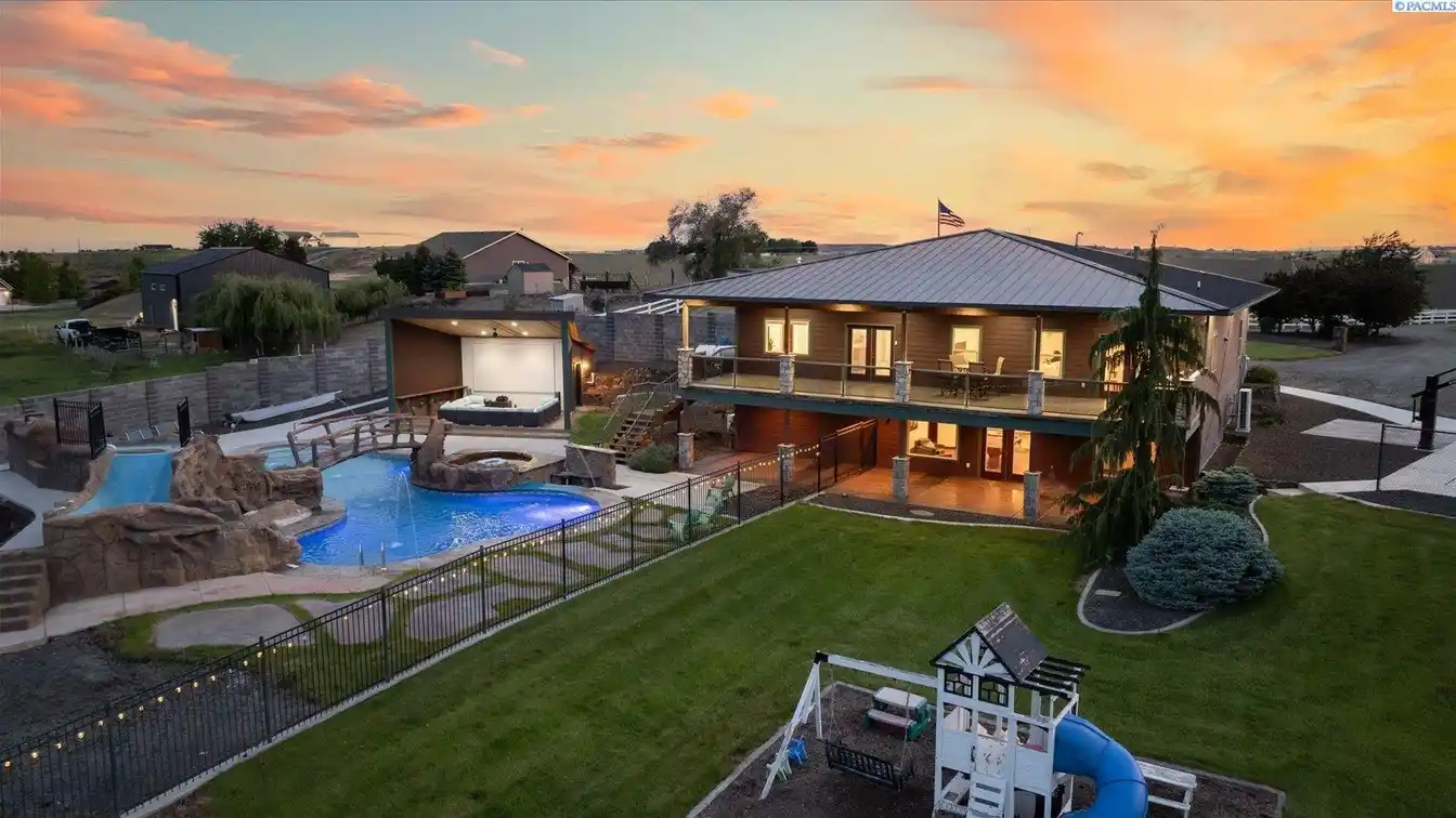 Privacy and Resort-style Living on over Four Acres