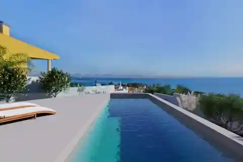 Exclusive Plot with Building Project and Sea Views
