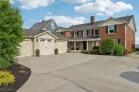 Elegant Brick Colonial with Private Beach Access