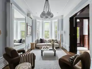 Elegant Crown Heights Townhouse with Lush Backyard