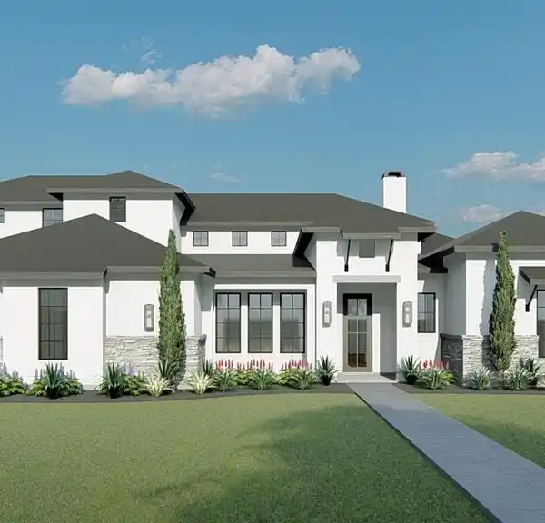 MODERN TRANSITIONAL HOME ON LARGE LOT IN THE VINES OF HASLET