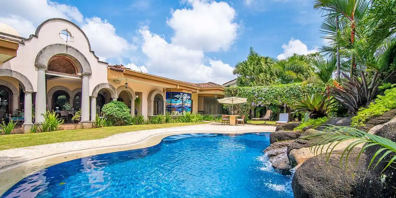 Lush and Luxurious Spanish-mediterranean Colonial
