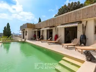 Contemporary Hillside Home