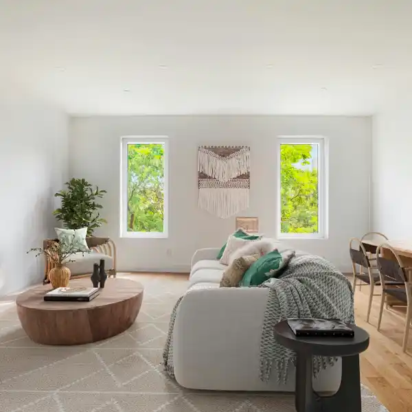 TOP-FLOOR HOME IN A RESTORED BROWNSTONE
