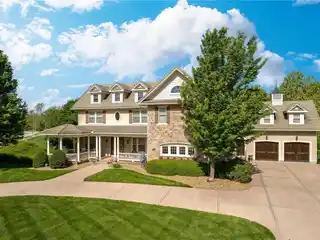 Hampton Style Custom Estate Home in the National Golf Club of Kansas City