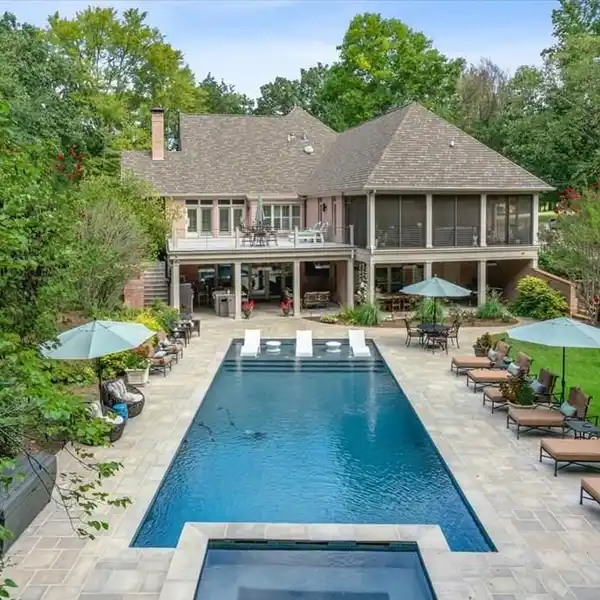 PRIVATE TWO-ACRE OASIS WITH POOL AND HOT TUB