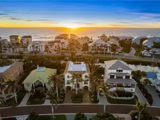 Coastal Contemporary Gulf-Access Estate