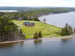 Luxurious and Serene Executive Home with Guest House on Bras D'or Lake