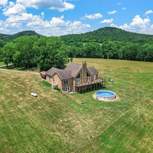 INCREDIBLE HILLTOP VIEW HOME ON 20 ACRES