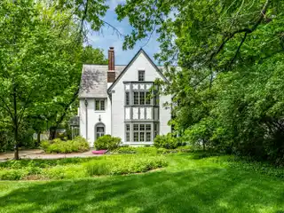 Stately Tudor Home on a Treed Lot