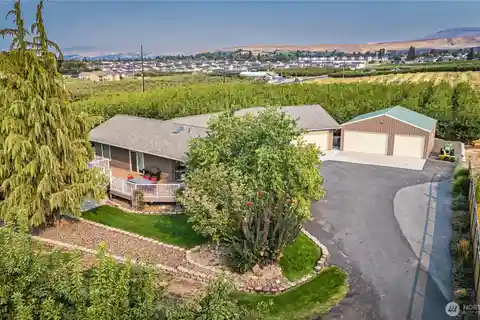 Secluded East Wenatchee Rambler on 4.5 Acres of Cherry Orchards