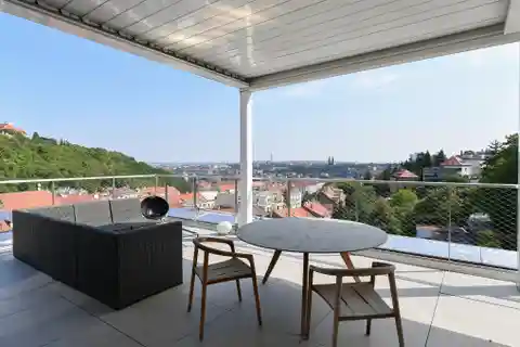 Duplex Penthouse Living with Rooftop Solitude