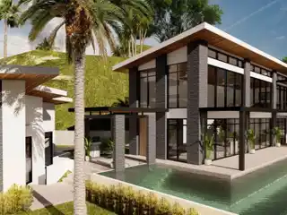 Brand New Custom Hillside Home