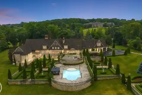 Private 12-Acre French Country Manor Estate