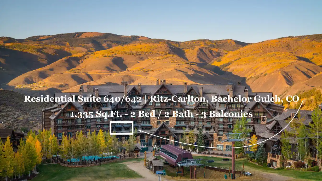 Residential Suite at the Ski-in/ski-out Ritz-carlton in Bachelor Gulch