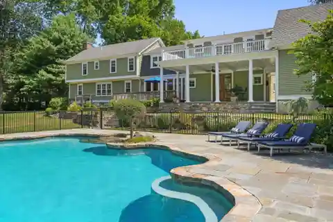 Expanded Colonial Estate Home in Greenfield Hill