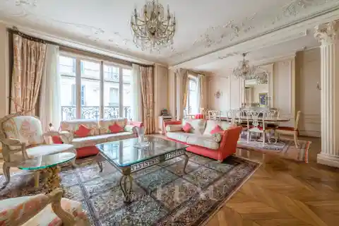 Exquisite Haussmannian Residence with Grand Reception Rooms