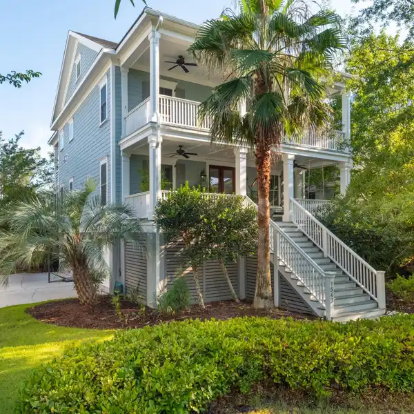 CUSTOM HOME ON A MARSH LOT IN SMYTHE PARK
