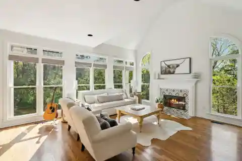 Elegant Home in a Serene Wooded Setting