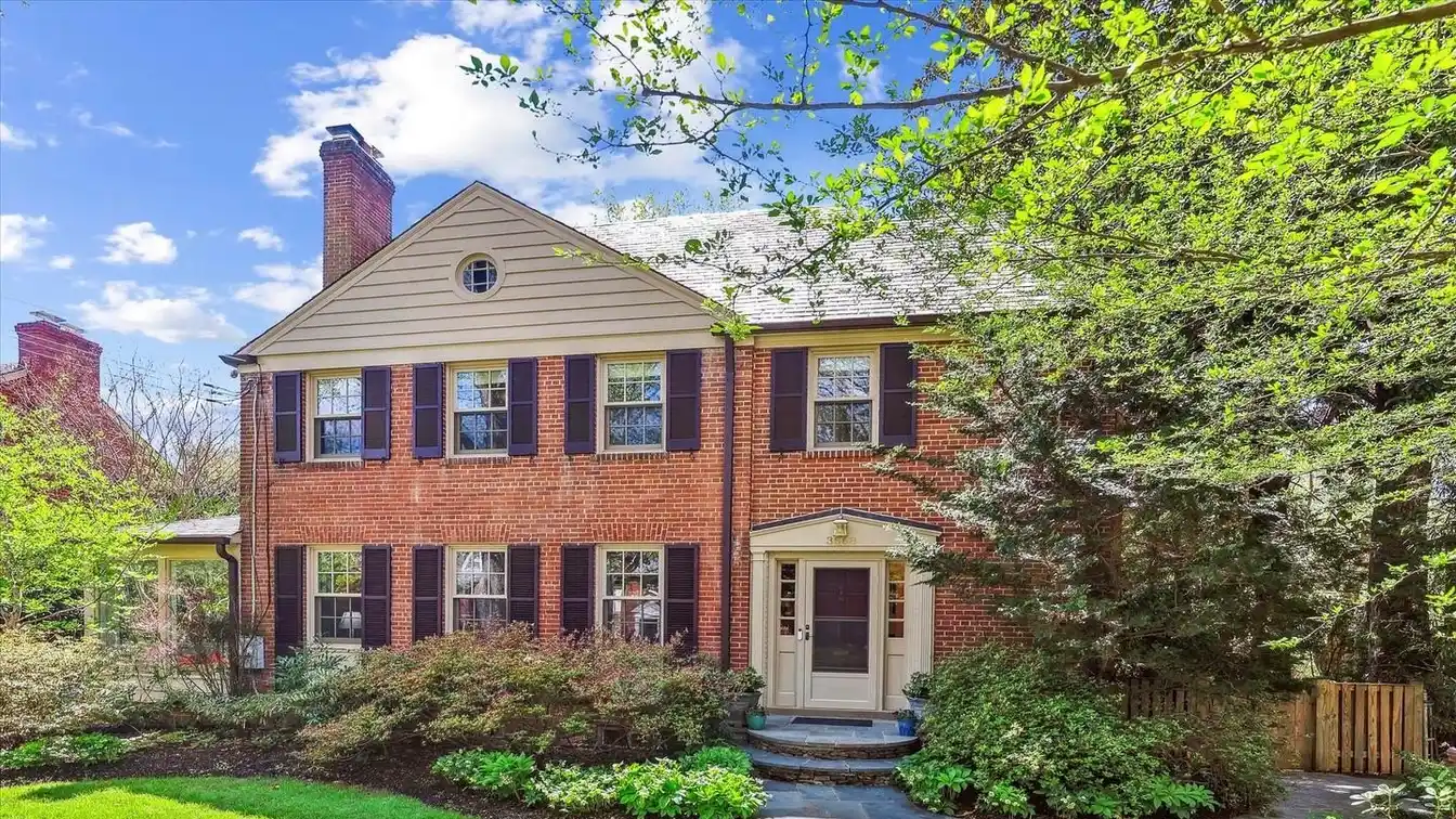 Stately Four-level Brick Colonial
