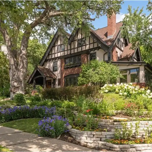 ELEGANT 1909 AMERICAN TUDOR REVIVAL