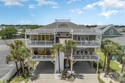 Five Bedroom Home Across the Street from the Beach