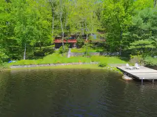 Sun-filled Retreat with Private Lake Access