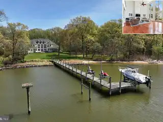 Grand West River Estate with Private Beach