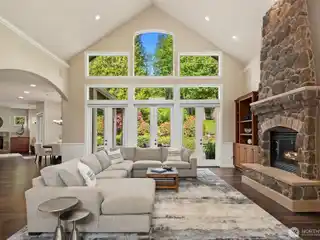 Gated Acre Estate with Soaring Style