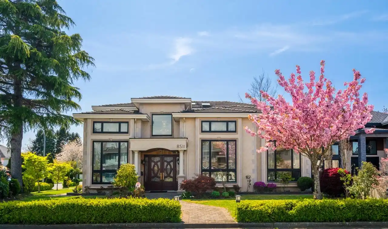 European-inspired Home on an Expansive Corner Lot
