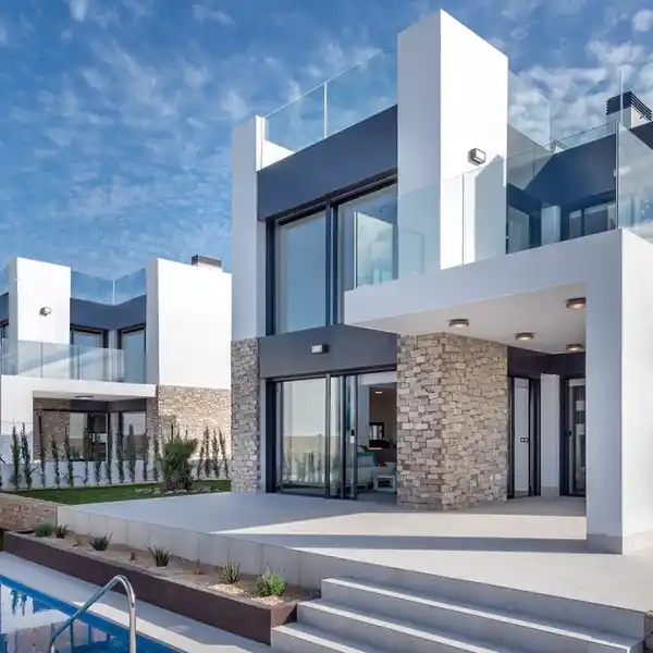 FANTASTIC NEW VILLA WITH SEA VIEWS IN COLONIA SANT PERE WITHIN WALKING DISTANCE TO THE MARINA AND THE BEACH