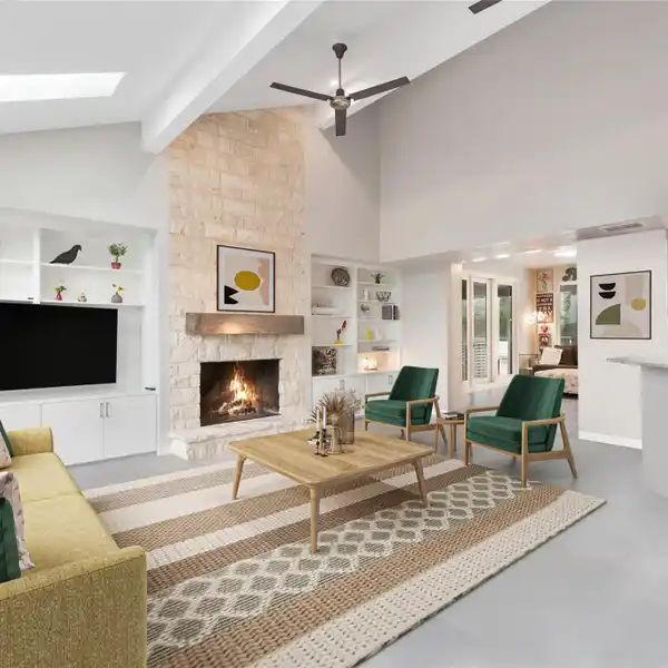 SOFT CONTEMPORARY HOME WITH SPECIAL VIEWS