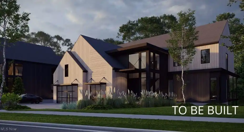 Future Home Among the Backdrop of Cahoon Creek