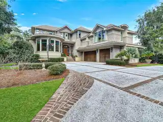 Spectacular Home Offering Deep Water Views of the Calibogue Sound